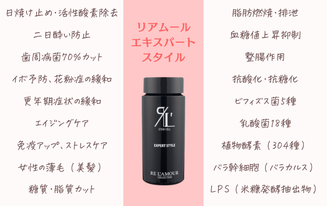リアムールエキスパートスタイルサプリ