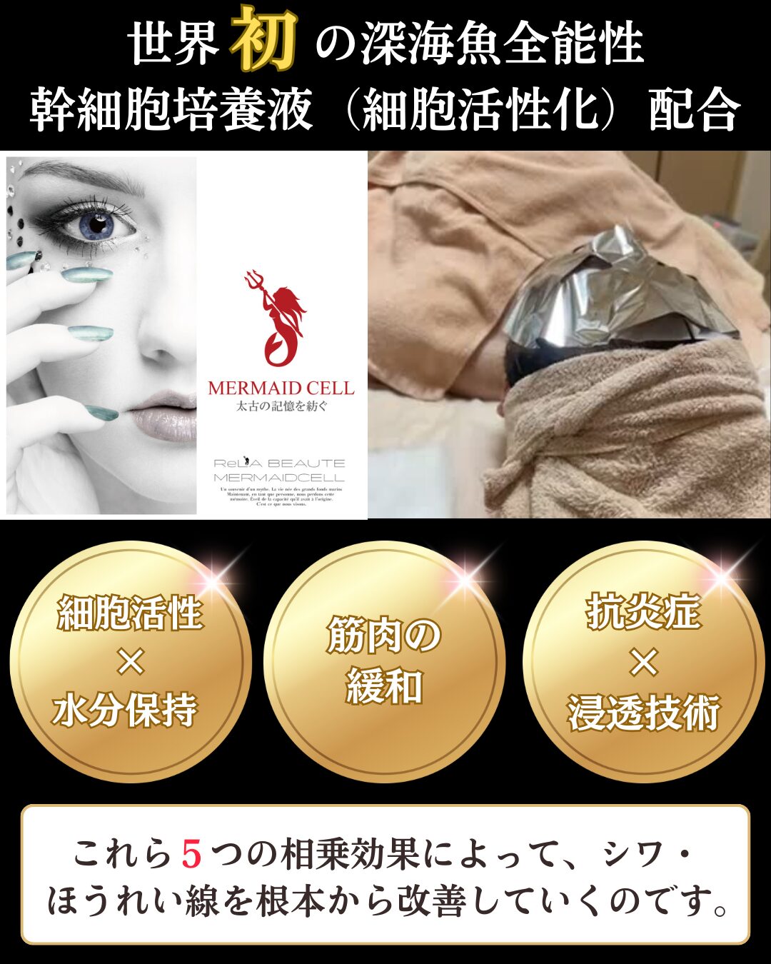 マーメイドセルトリートメントの解説画像