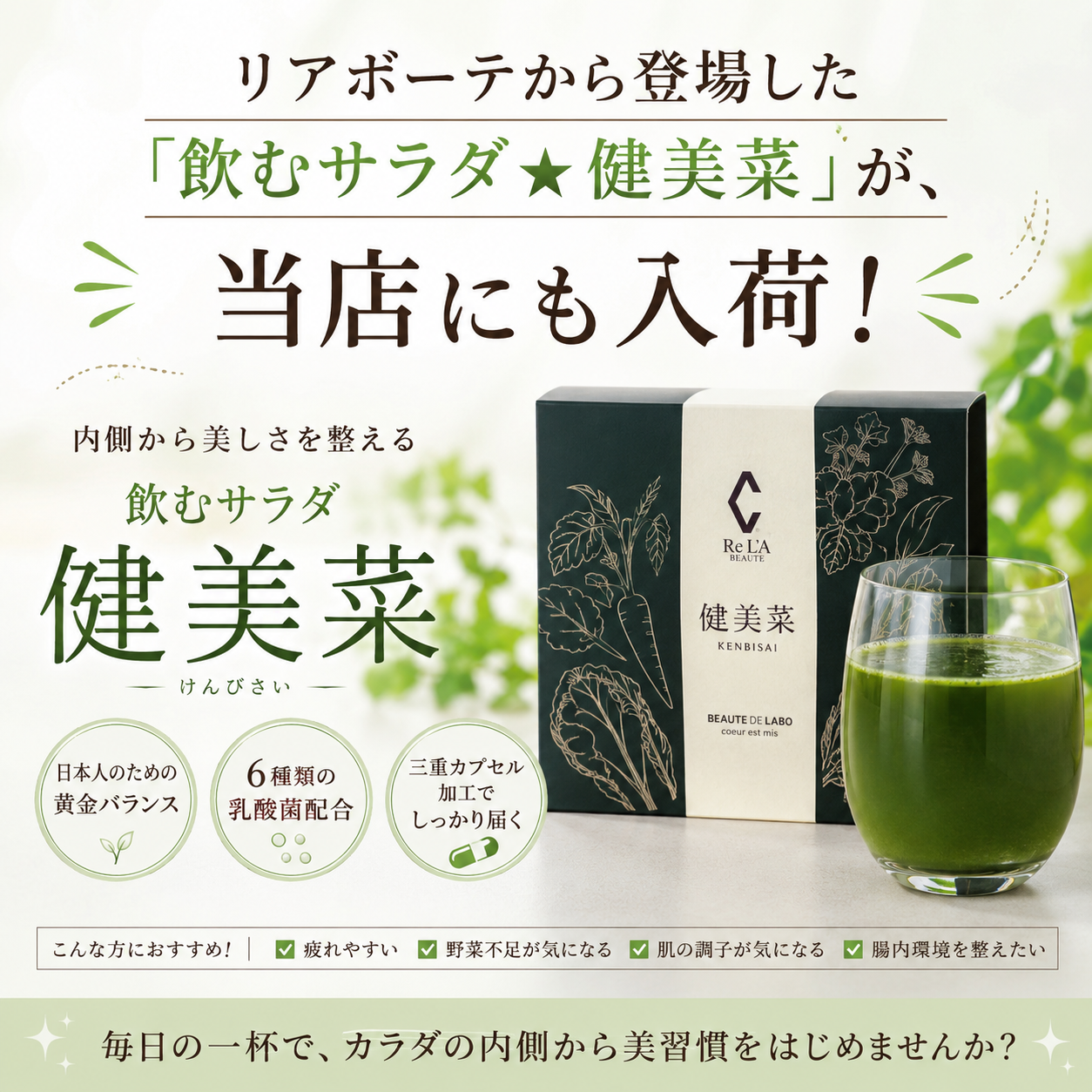 健美菜（けんびさい）の商品画像