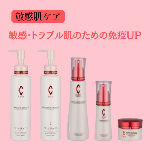 (敏感肌ケア)シェリースキンシリーズの商品画像