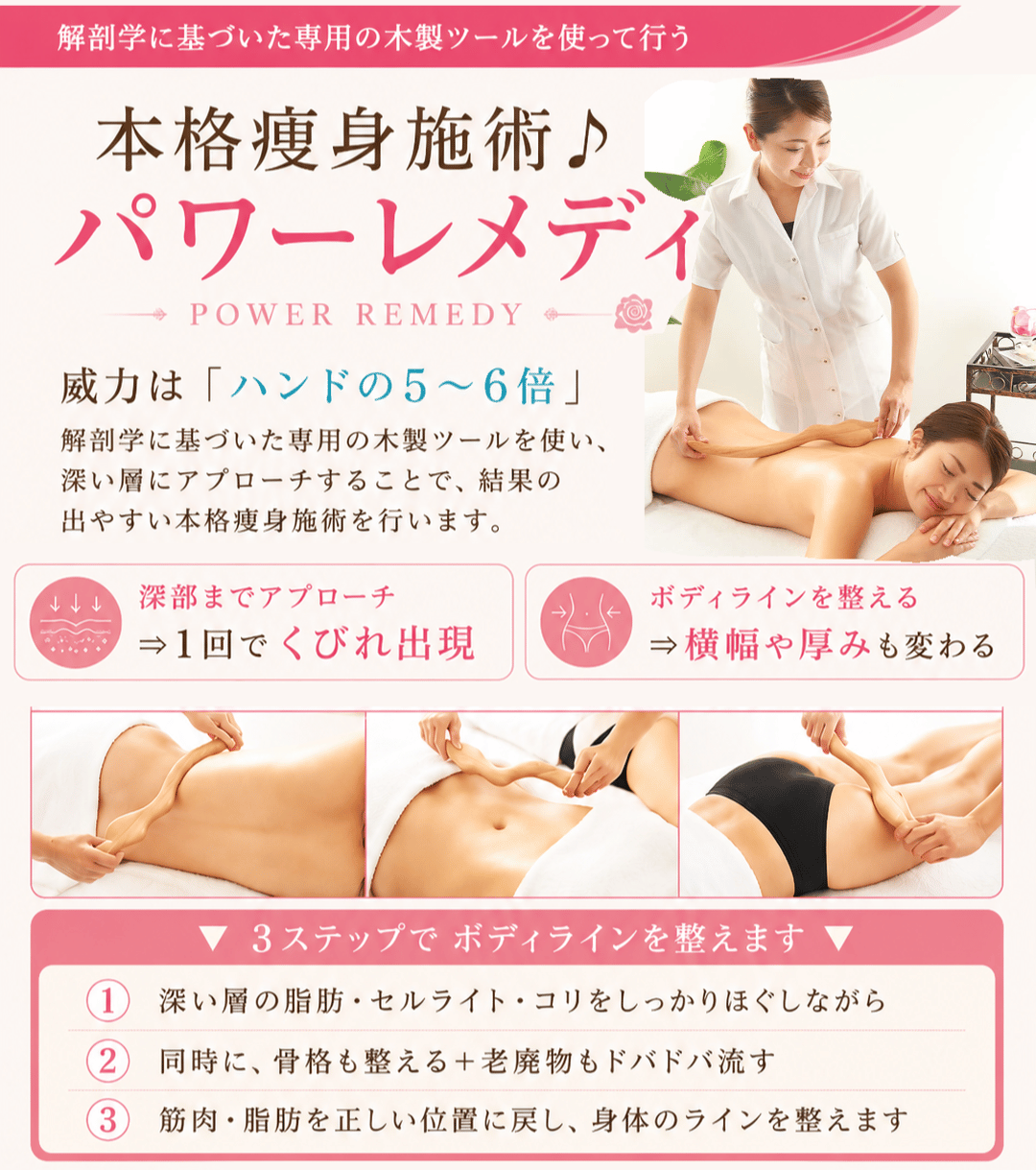 パワーレメディで痩せる理由を解説した画像